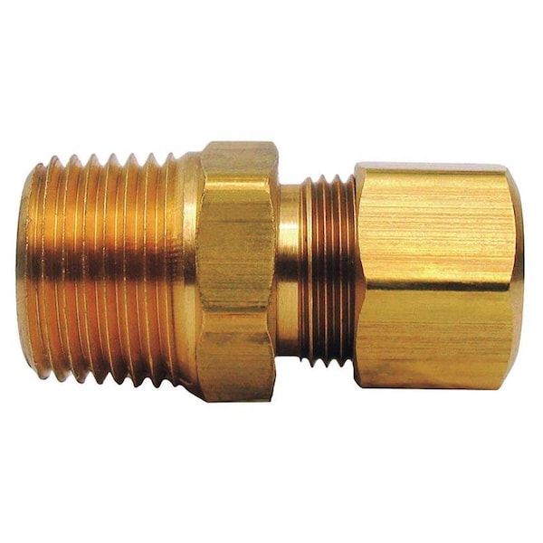 Homeplus+ ATC 1/2 in. Compression X 1/2 in. D Male Brass Connector 6JC120110701026 - main